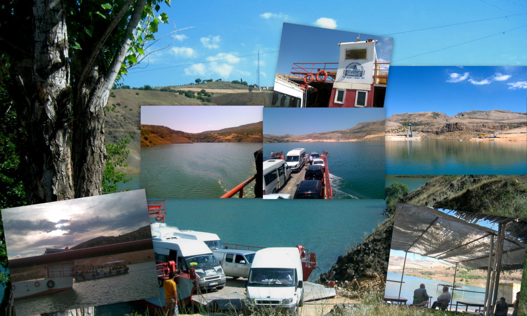 Fording the legendary Euphrates River