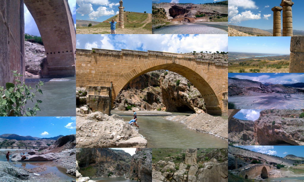 Crossing Roman bridges: 2nd Century Cendere Bridge built for Septimius Severus